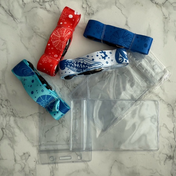 Accessories - 🛍️ Colorful Lanyards with Clear ID Holders